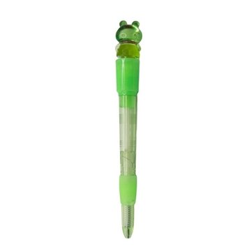150 Promotional Ballpoint Light Up Frog Pen - LED & Twist Action