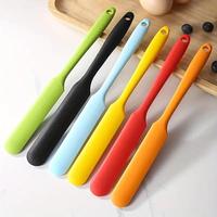 Silicone Jar Spatula, 1/5 Counts Non-stick Cake Cream Spatula, Heat Resistant Baking Tool for Home Kitchen Picnic Dining Room...