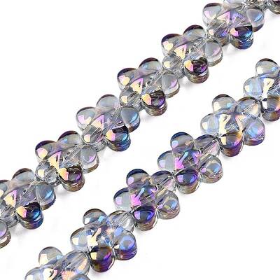Electroplate Glass Beads Strands