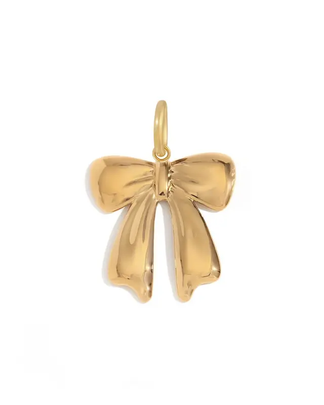 Bow Charm | Metal Color: Gold