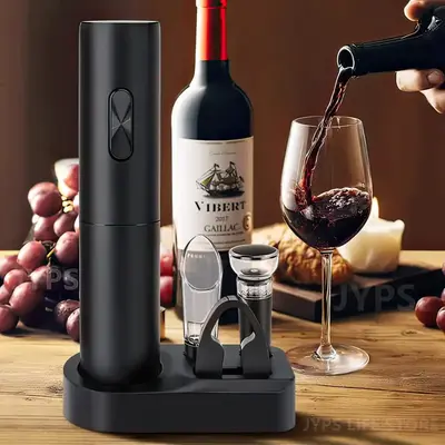 Electric Wine Opener, 1 Set Automatic Wine Corkscrew, Portable Wine Opener for Party, Summer for Gift, Kitchen Gadgets, Kitch...