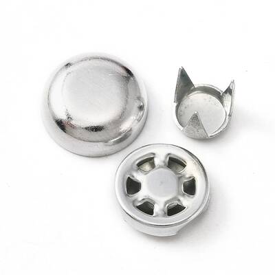 Aluminum Cap Top Buttons