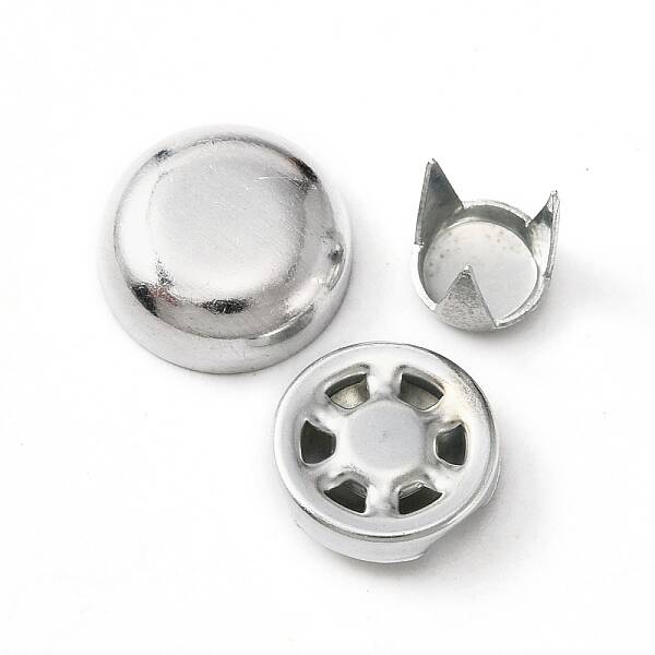 Aluminum Cap Top Buttons