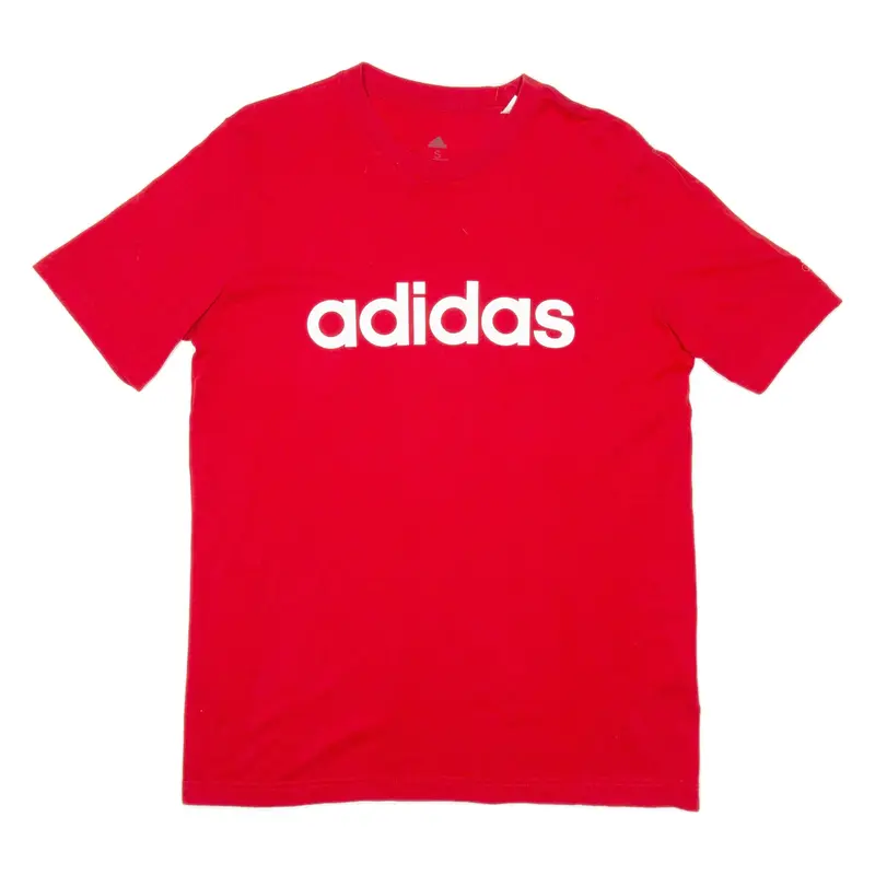 ADIDAS Mens T-Shirt Red S