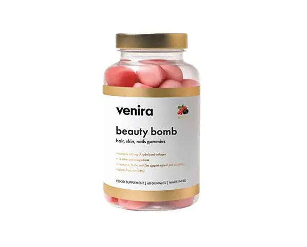 Venira Beauty Bomb for Hair, Skin, Nails - Berries 60 pcs