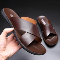 Men's Slides. Strap Sandals Breathable & Anti-Slip Convenient slippers for home and travel .Comfy House Slippers Casual Multi...