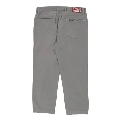 Carrera Trousers - 40W 30L Grey Cotton
