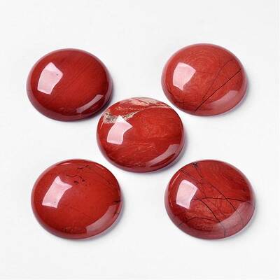 Natural Red Jasper Cabochons
