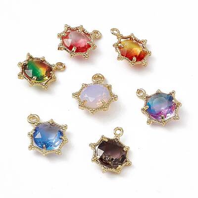 Sun K9 Glass Charms