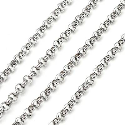 Tarnish Resistant 304 Stainless Steel Rolo Chains
