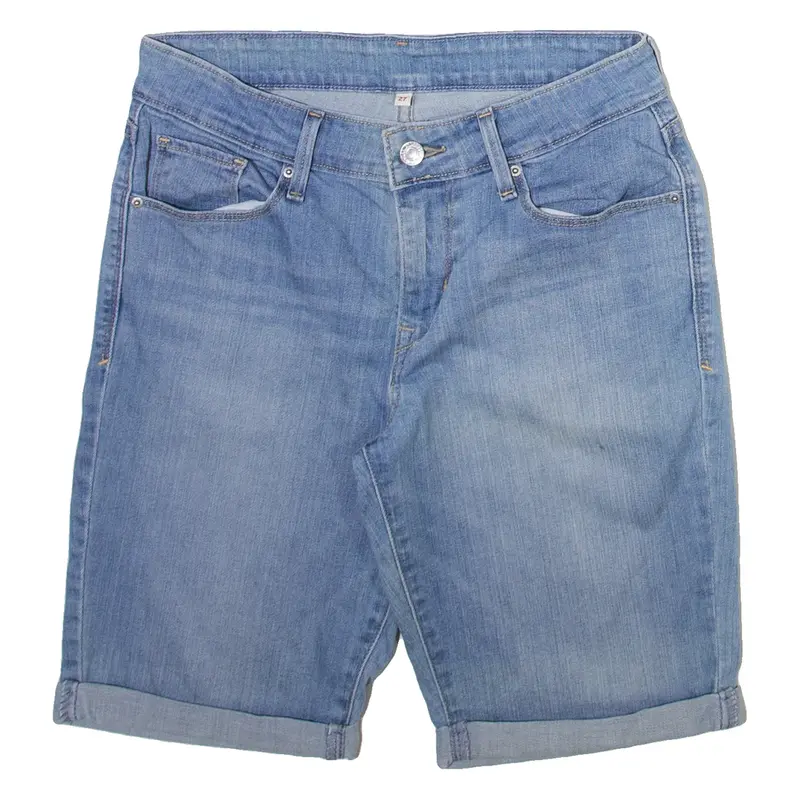 LEVI'S Womens Denim Shorts Blue S W27