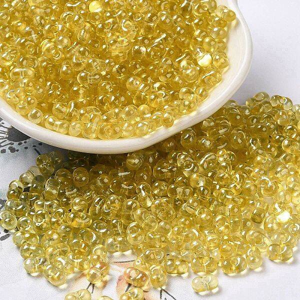 Baking Glass Seed Beads