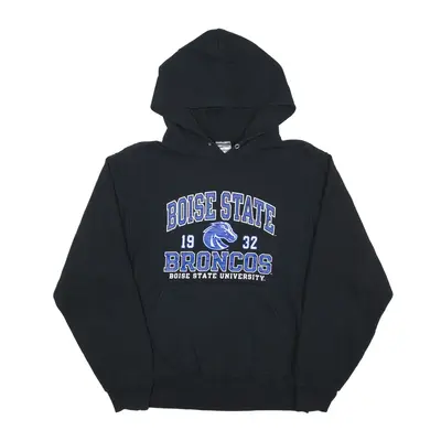 JERZEES Boise State Broncos USA Hoodie Black Pullover Mens S