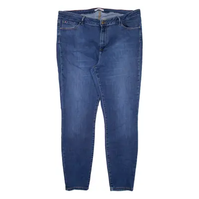 TOMMY HILFIGER Womens Jeans Blue Slim Skinny W38 L28