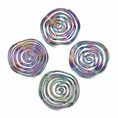 Eco-Friendly Iron Filigree Joiners Links