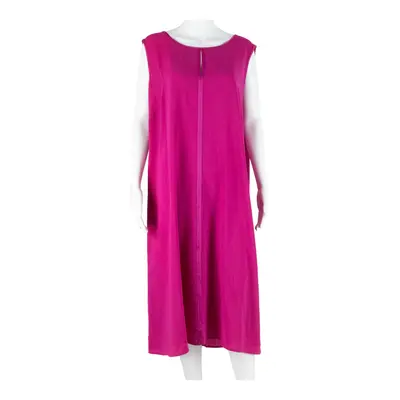 MARINA RINALDI Womens Shift Dress Purple Sleeveless Knee Length XL