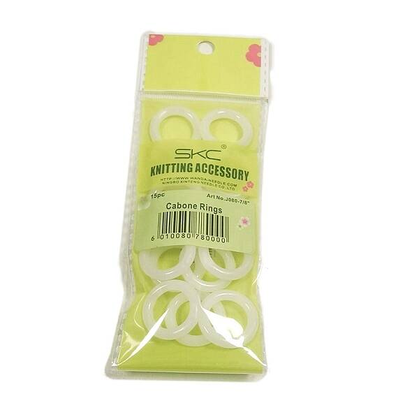 PE Plastic Locking Stitch Marker Rings DIY Knitting Tools Crochet Accessories