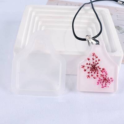 Trapezoid Pendant Food Grade Silicone Molds