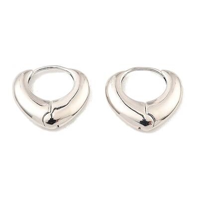 Brass Hoop Earrings