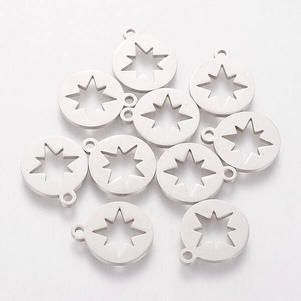 Non-Tarnish 201 Stainless Steel Charms