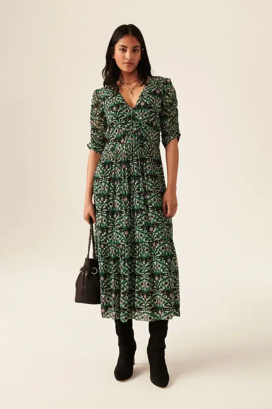 Dress 1e23 Fine Vert | Color: VERT | Size: 1-S