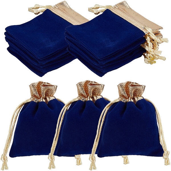 Velvet Jewelry Pouches Bags