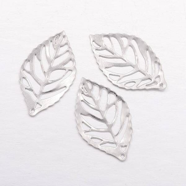 Iron Filigree Pendants