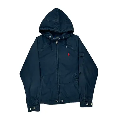 Ralph Lauren Jacket - Small Navy Cotton Blend