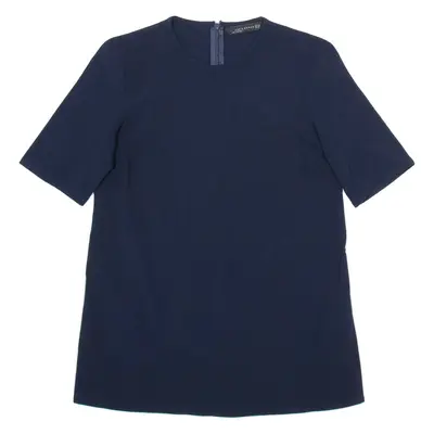 ZARA Womens Blouse Blue XXS