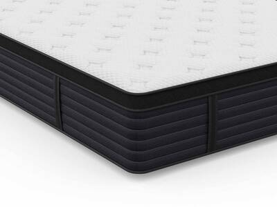 Memflex Natural Latex Cool Hybrid Euro Top Mattress Firm