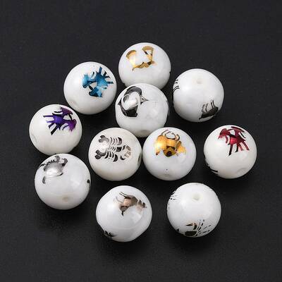 Electroplate Glass Beads