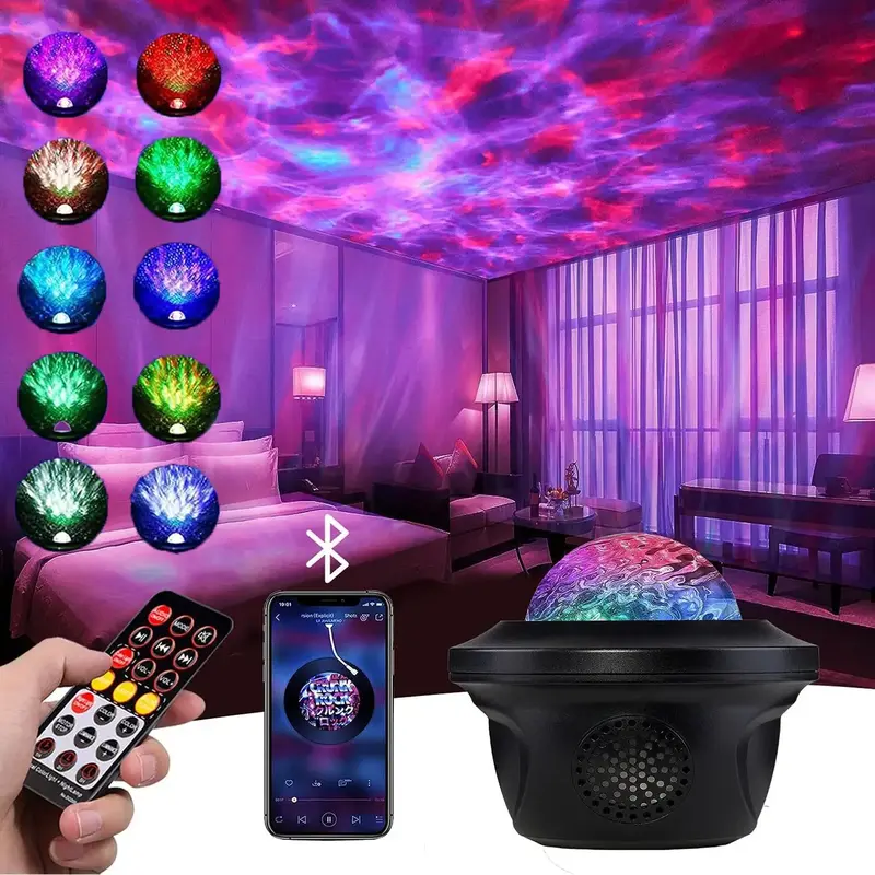 Starry Sky Projector Night Light Projector for Bedroom, 1 Count Sky Galaxy Projector Light with Remote Control, Starry Night ...