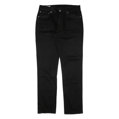 LEVI'S 511 Jeans Mens Black Slim Straight W32 L32