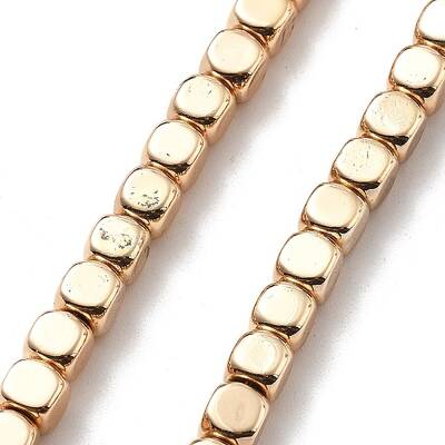 Synthetic Non-magnetic Hematite Beads Strands