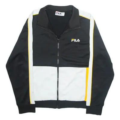 FILA Mens Track Jacket Yellow L