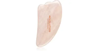 Revolution Skincare Gua Sha Rose Quartz Facial Massage Tools