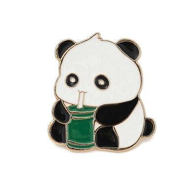 Panda Theme Enamel Pins