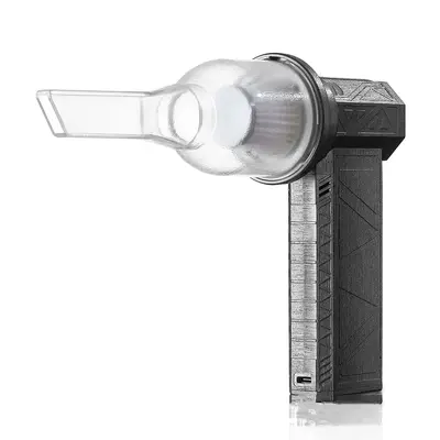 Turbo Fan Silent High Power Jet Fan | Color: Iron Gray | format: Fan With Vacuum Cleaner Kit