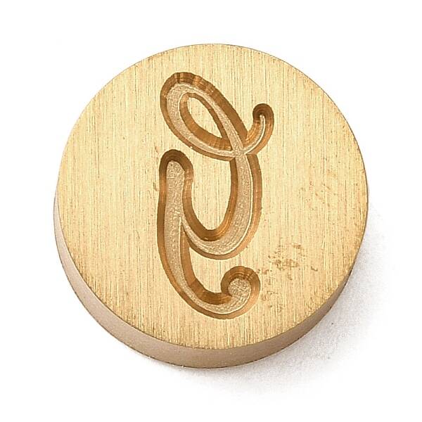 Golden Tone Brass Letter Stamps
