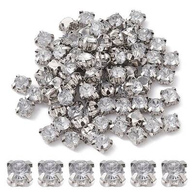 Square Sew on Rhinestone