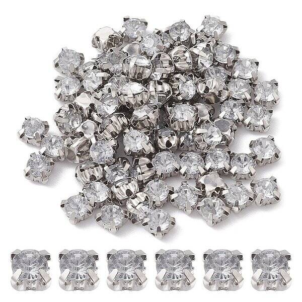 Square Sew on Rhinestone