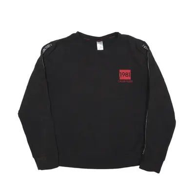 CALVIN KLEIN Sweatshirt Black Mens M