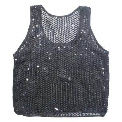 Womens Top Black Sleeveless M