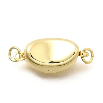 Oval Rack Plating Brass Box Clasps