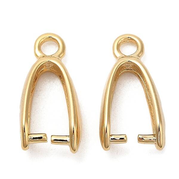 Brass Ice Pick Pinch Bails