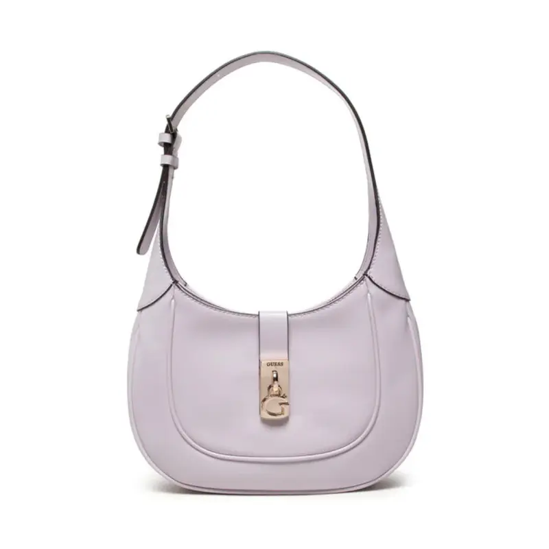 Guess, Alexie, Faux Leather, Fabric Bag, Lilac, HWVG84, Women, 22 x 14.5 x 10 cm