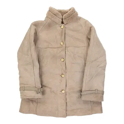 Unbranded Coat - Medium Beige Wool Blend