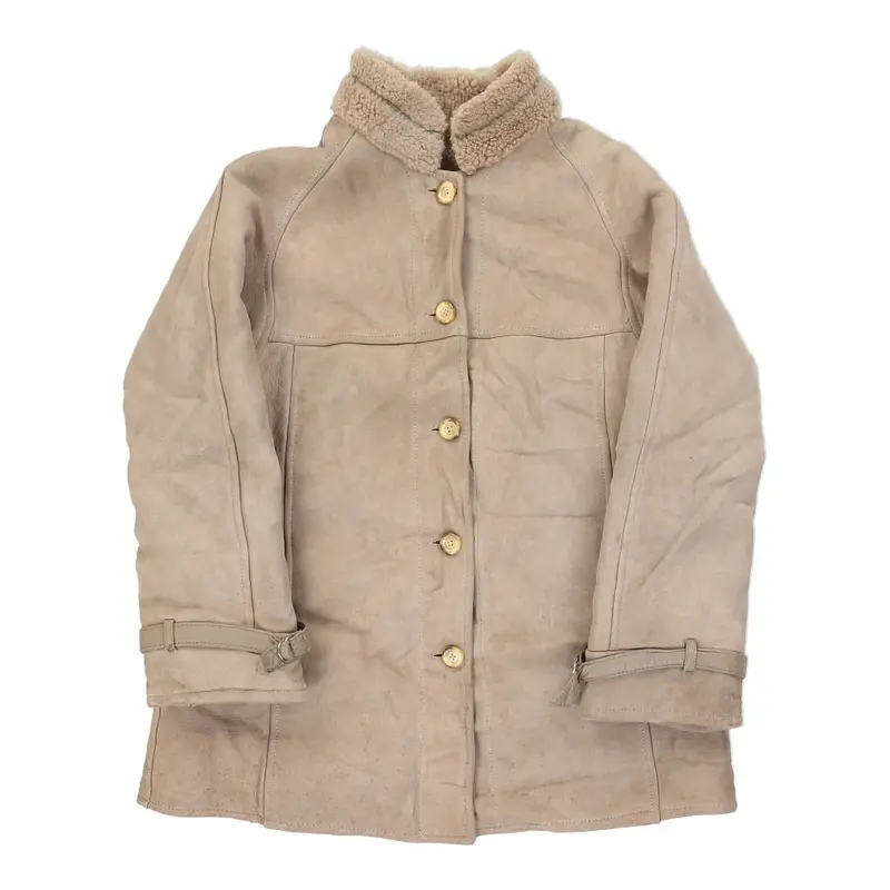Unbranded Coat - Medium Beige Wool Blend