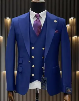 Mens Double breasted Suit - 