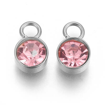 Glass Rhinestone Charms